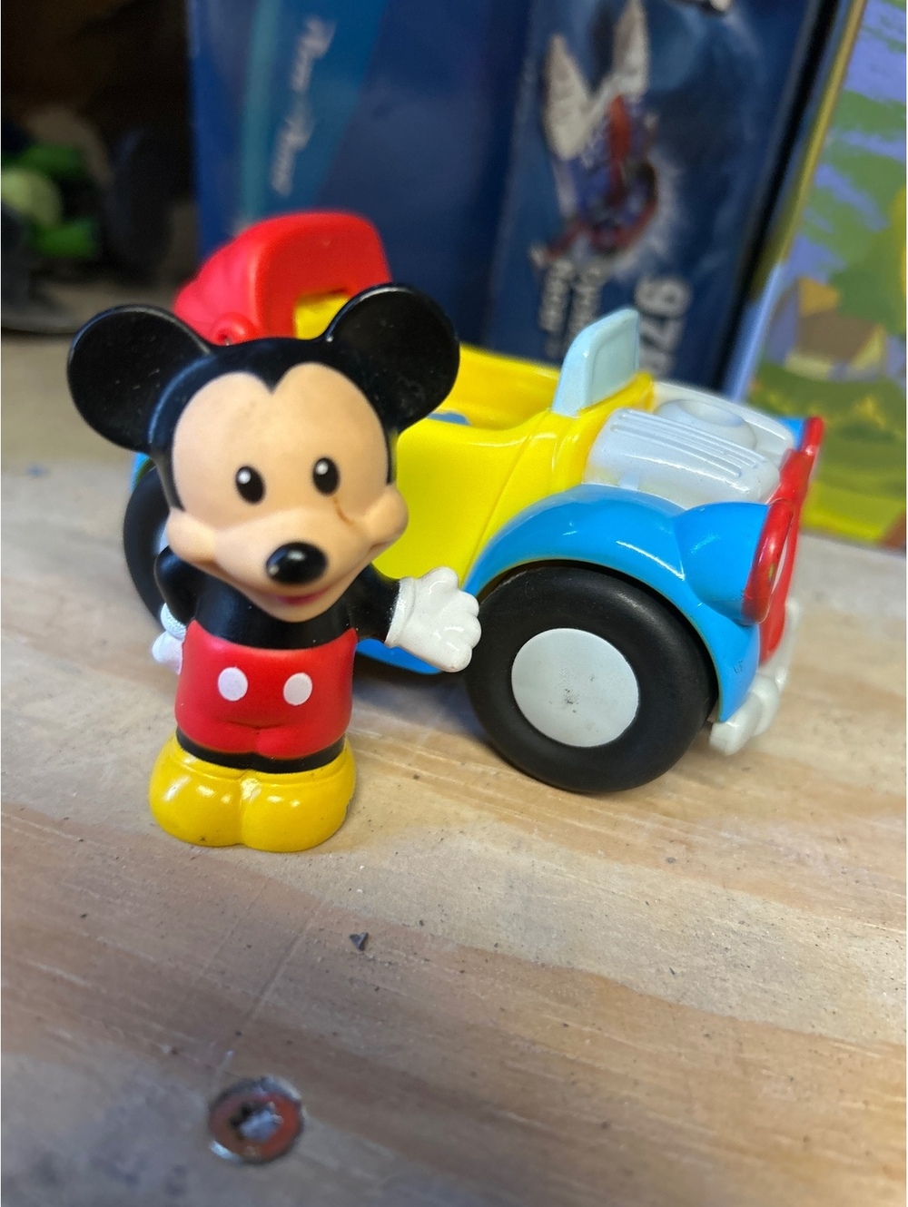 Fisher-Price Little People Mickey Mouse Car Toy